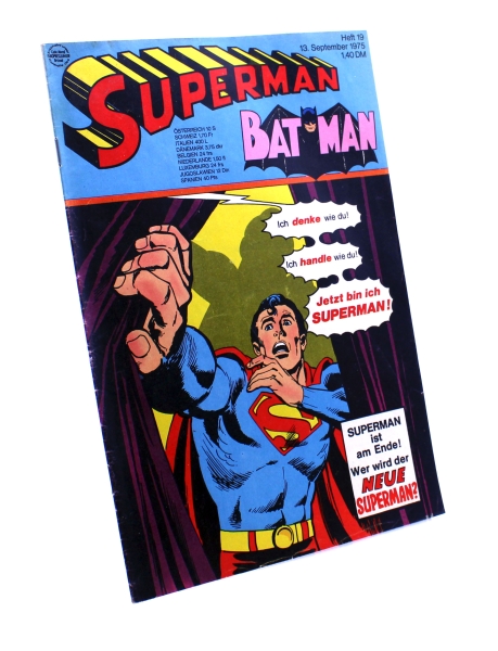 DC Comics Superman Batman Comic Nr. 19 (1975): Computer mit Geheimidentität von Ehapa